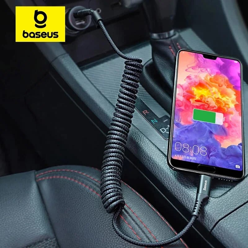 Câble de charge rapide USB-C rétractable