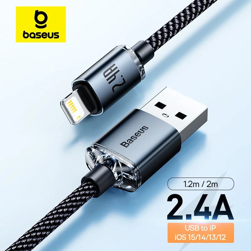 Câble de données USB à charge rapide pour iPhone et iPad